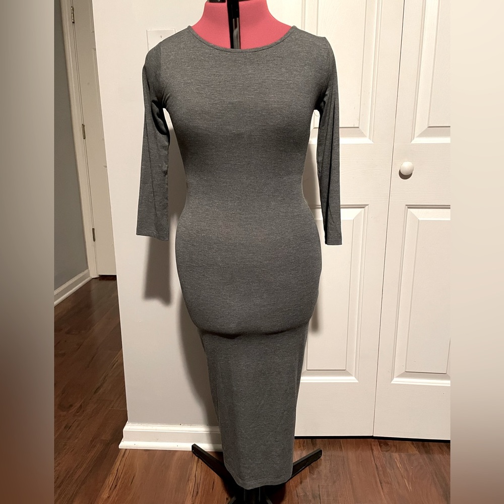 Gray Forever 21 Dress